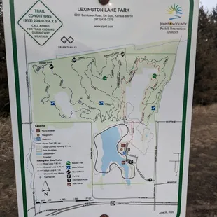 Wooded hiking trails