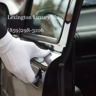 Our drivers and chauffeurs are well dressed and classy
