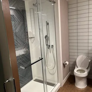 Clean, modern bathroom
