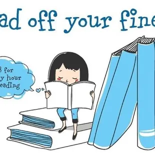 Read off your fines going on now until 12/31/17.