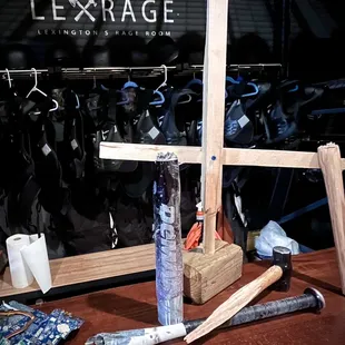 The weapons don't always withstand the destruction!