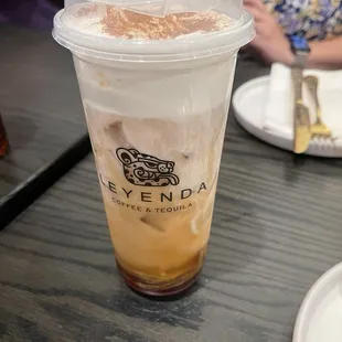 Churro cold brew