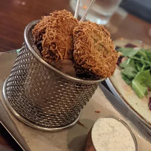 Kataifi Zucchini Fritters