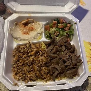Chicken/Gyro combo