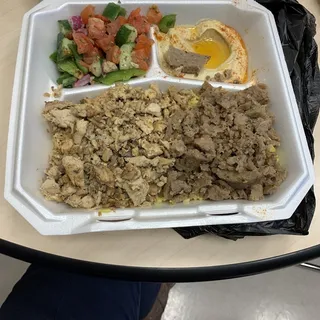 Chicken and Gyro Plate