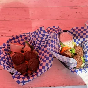 Kibbie Balls Falafel Side