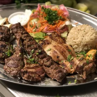 Super Mix-Kebab Plater