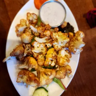 chicken wings and fried chicken, food