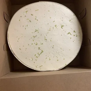 Pie ratio: more whip cream than filling