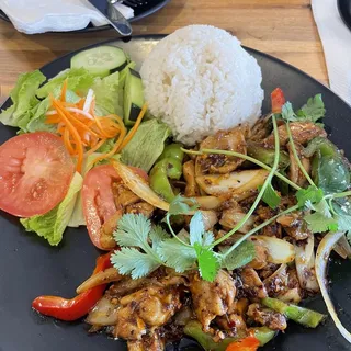 Lemongrass Chicken Plate