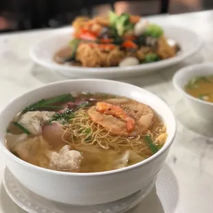 Dumpling Noodle Soup