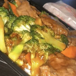 Beef and 61. Beef with Broccoli