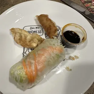 Fresh Spring Rolls Dumplings