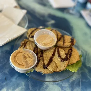Fried Green Tomatoes! Soooo good!