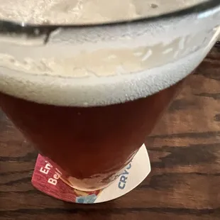 Just right amount of foam haha