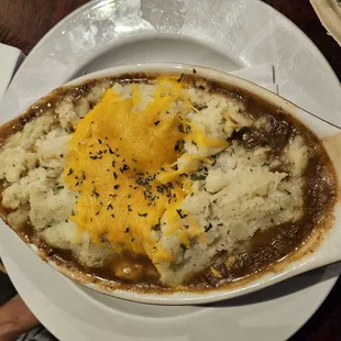 shepherd's pie is ok