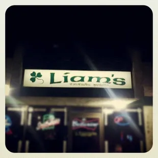 the front of the pub