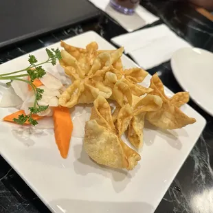 Cream cheese wontons