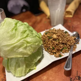 Shrimp Lettuce Wraps