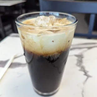 Thai iced coffee