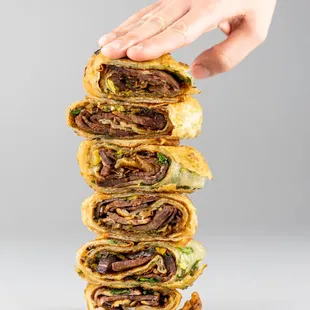 Beef Pancake Wrap