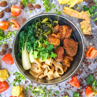 Hand pulled Beef Noodle Soup