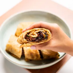 Beef Pancake Wrap