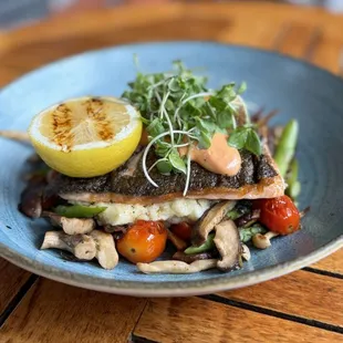 grilled seafood, grilled fish, seafood, fish, food