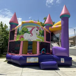 Unicorn 5in1 jumper  -Lia's party rentals