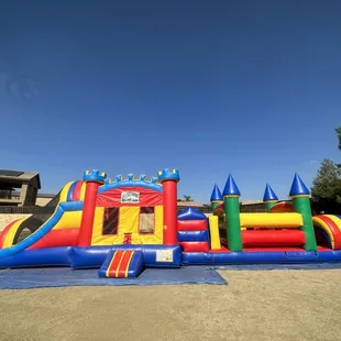 52 ft long obstacle course jumpers for rent in Moreno Valley