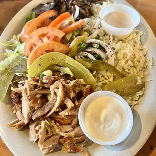 Shawarma Combo Plate