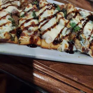 Veggie flat bread