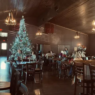 Winery during Christmas