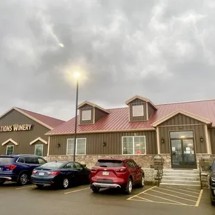 Exterior of Libations Winery