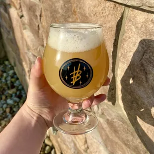 One of the many rotating craft beers on tap! All Local PA Drafts!