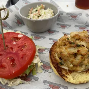 Crab Cake Sandwich