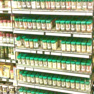 wonderful spice section