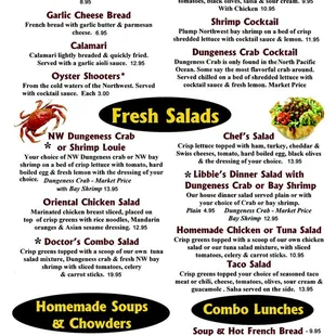 2022 MENU