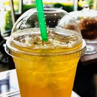 Mango Peach Italian Soda