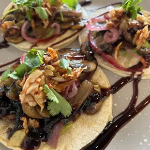Mushroom Bulgogi Tacos