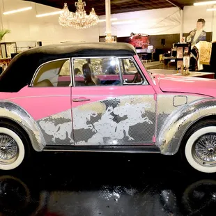 The Liberace VolksRolls actually carried his coat off stage!