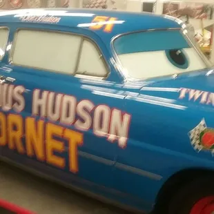 Doc Hudson from cartoon 'Cars'!!!