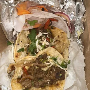 Steak tacos