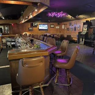 The bar.