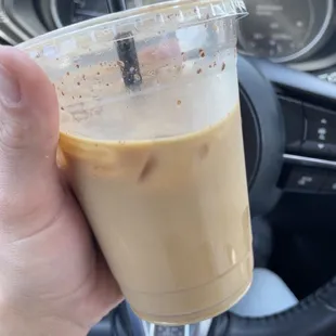 Signature Blackberry Cobbler Latte