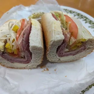Italian Sub Interior
