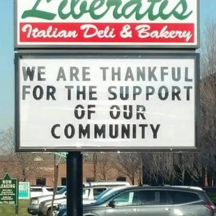 New sign looks so great!