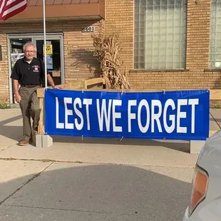 Entrance to the Elks Club Oct 6th.