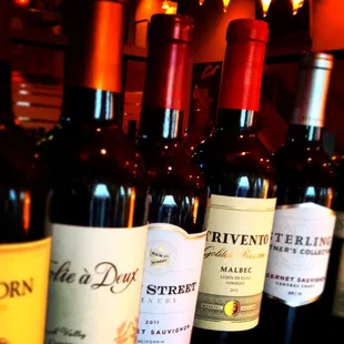 HALF PRICED BOTTLES OF WINE EVERY MONDAY