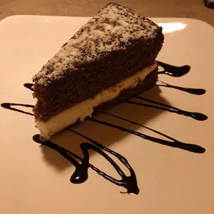 Gingerbread cake was perfect portion and price